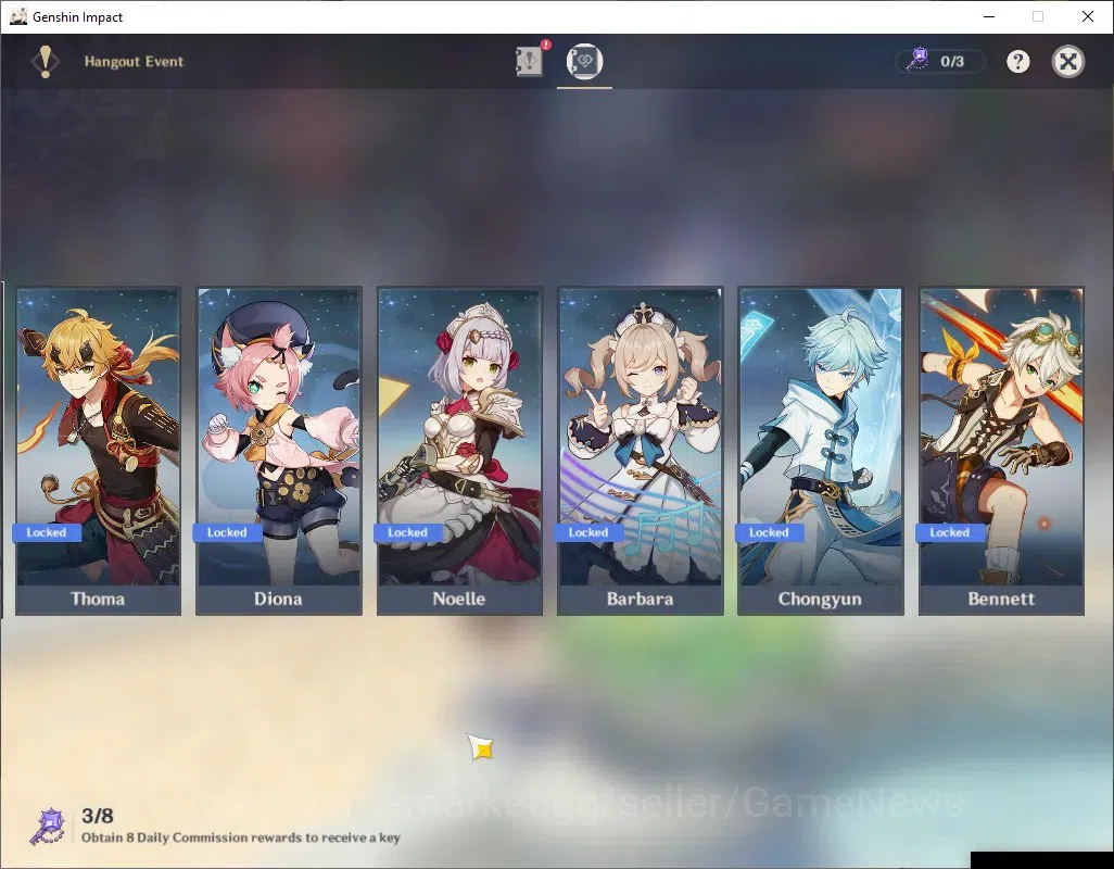 Genshin Impact Accounts ASIA|AR 52|3 Limited + 2 (*5Weapon)|Ayaka+Signatur image 20