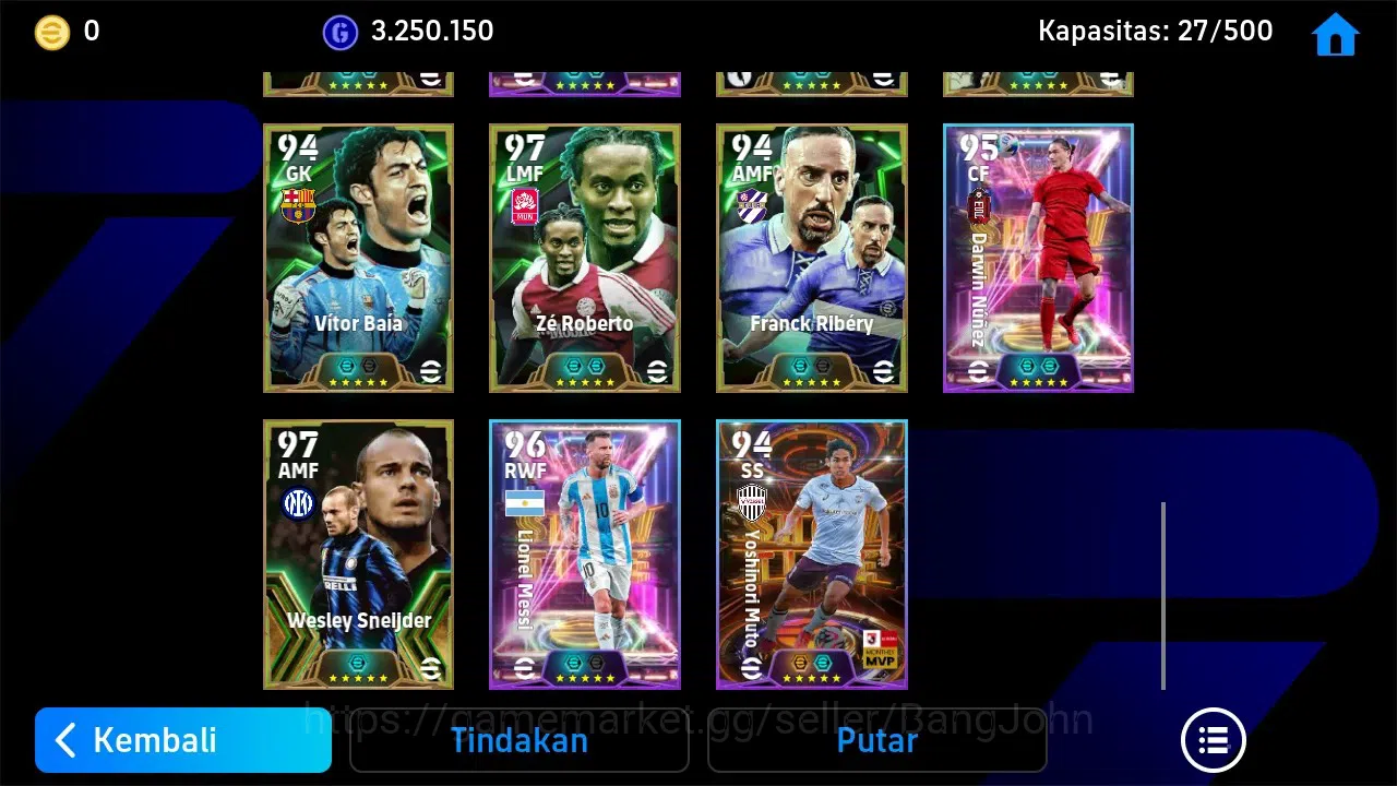eFootball Accounts Android|PW 3190|Forlan Epic,Lamine Yamal Epic,Beck image 1