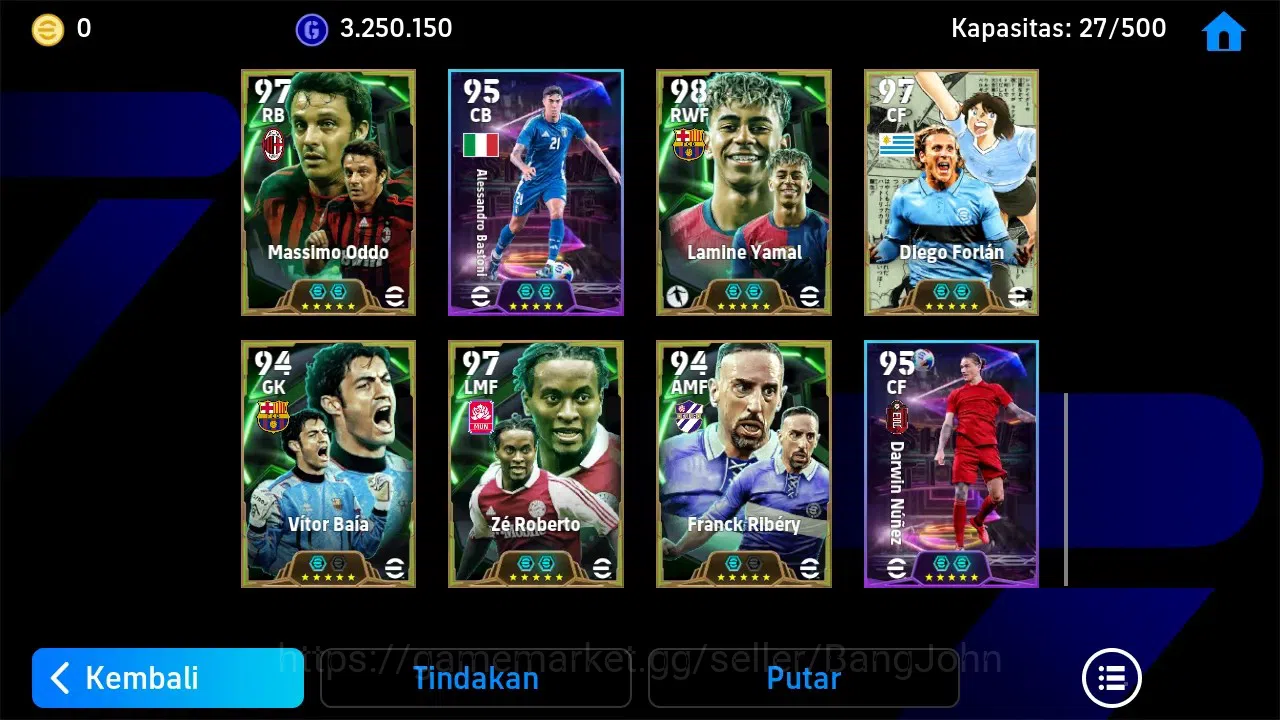 eFootball Accounts Android|PW 3190|Forlan Epic,Lamine Yamal Epic,Beck image 2