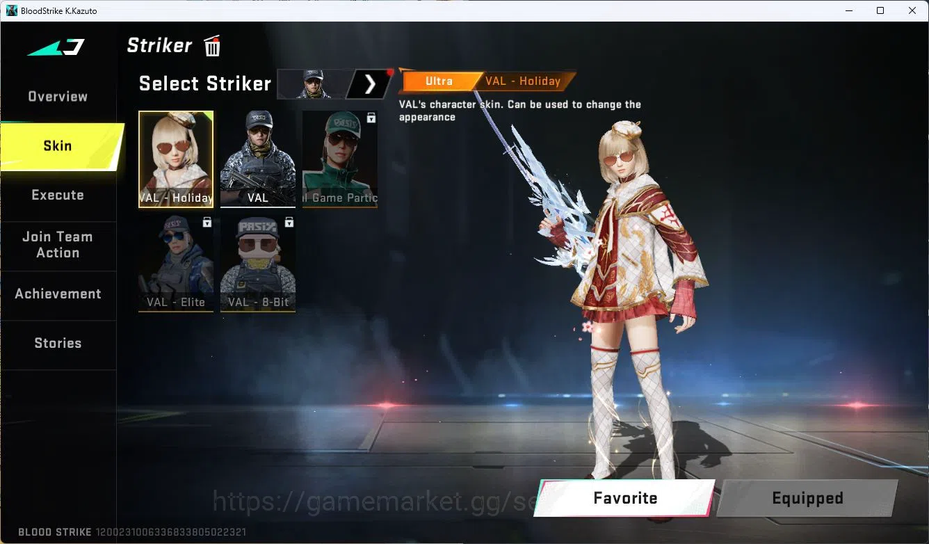 Blood Strike Accounts ASIA|COLLAB=QBZ95,MCX,|ULTRA=VECTOR,VSS,DESERT EAG image 5