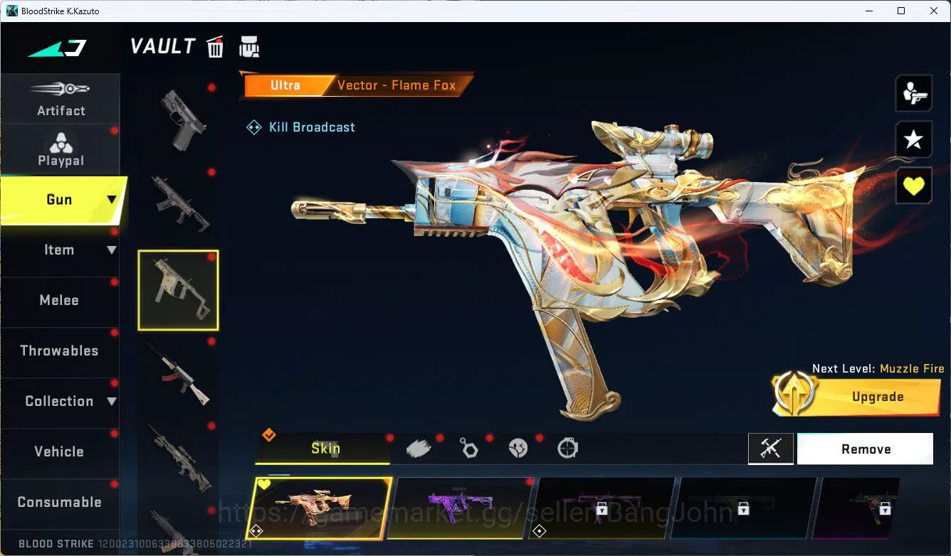 Blood Strike Accounts ASIA|COLLAB=QBZ95,MCX,|ULTRA=VECTOR,VSS,DESERT EAG image 8