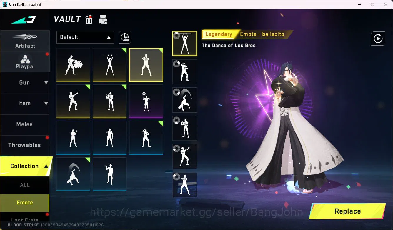Blood Strike Accounts ASIA|COLLAB=UZI|LIMITED=ZANPAKUTO,RPK|ULTRA=QBZ95, image 2