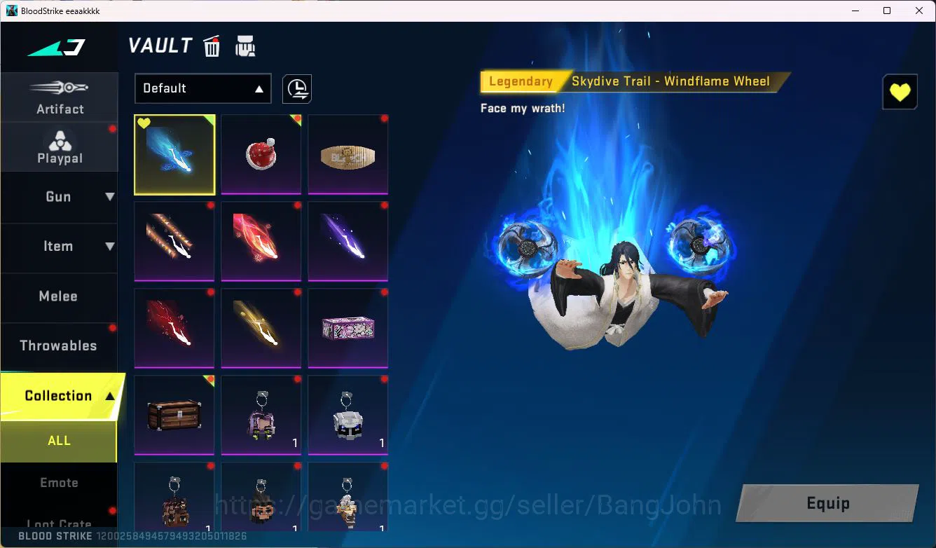 Blood Strike Accounts ASIA|COLLAB=UZI|LIMITED=ZANPAKUTO,RPK|ULTRA=QBZ95, image 3
