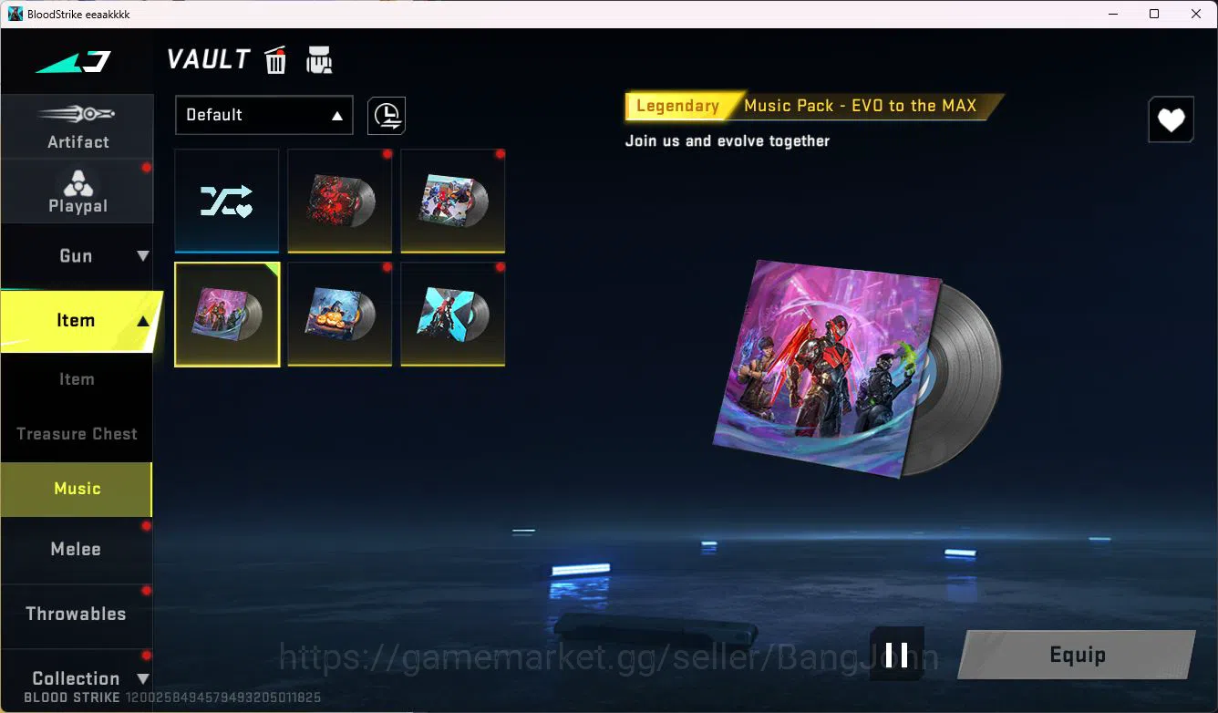 Blood Strike Accounts ASIA|COLLAB=UZI|LIMITED=ZANPAKUTO,RPK|ULTRA=QBZ95, image 5