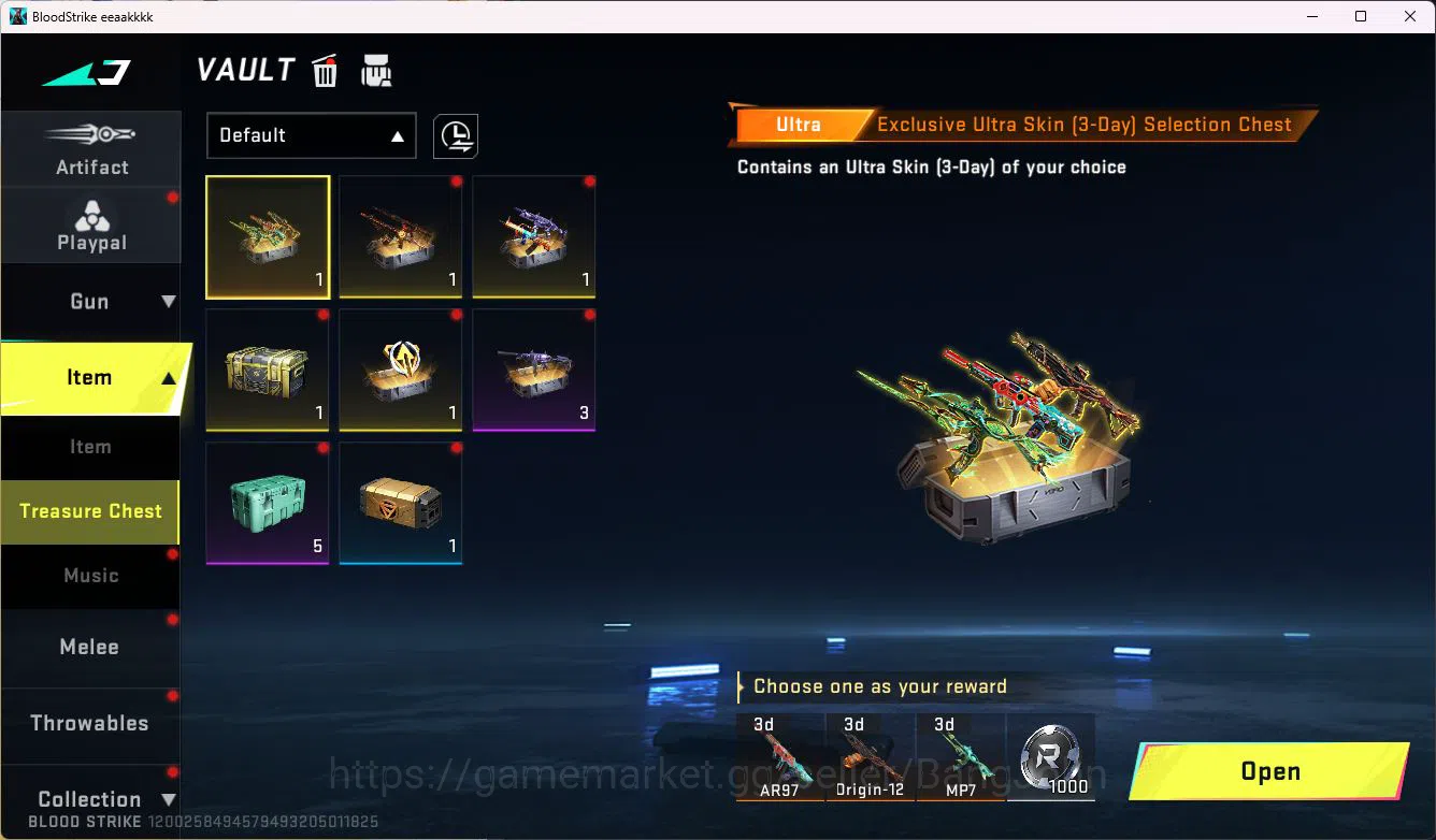 Blood Strike Accounts ASIA|COLLAB=UZI|LIMITED=ZANPAKUTO,RPK|ULTRA=QBZ95, image 6