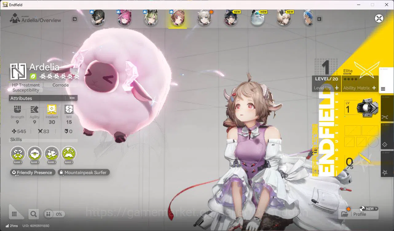 Arknights: Endfield Accounts ASIA | starter, Yvonne, lifeng, Ardelia, WP6s 2 | image 5