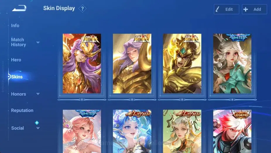 Honor of Kings Accounts Global | 112H 183S | 3 Saint [Seiya Mozi,Liang,Dha image 3