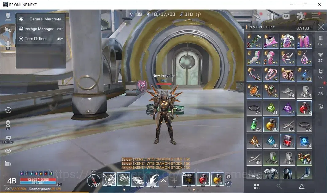 RF Online Next Accounts Starter Anka 1 | Lvl 48 | 109 Diamond + 26k CP + 1 image 4