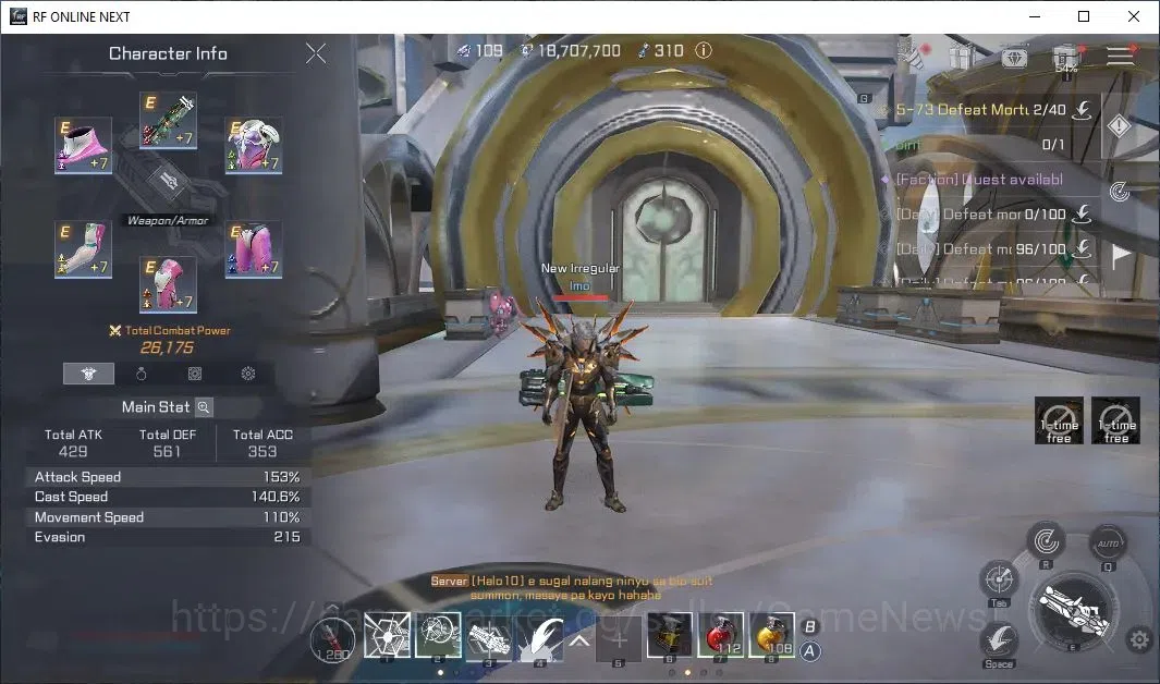 RF Online Next Accounts Starter Anka 1 | Lvl 48 | 109 Diamond + 26k CP + 1 image 6