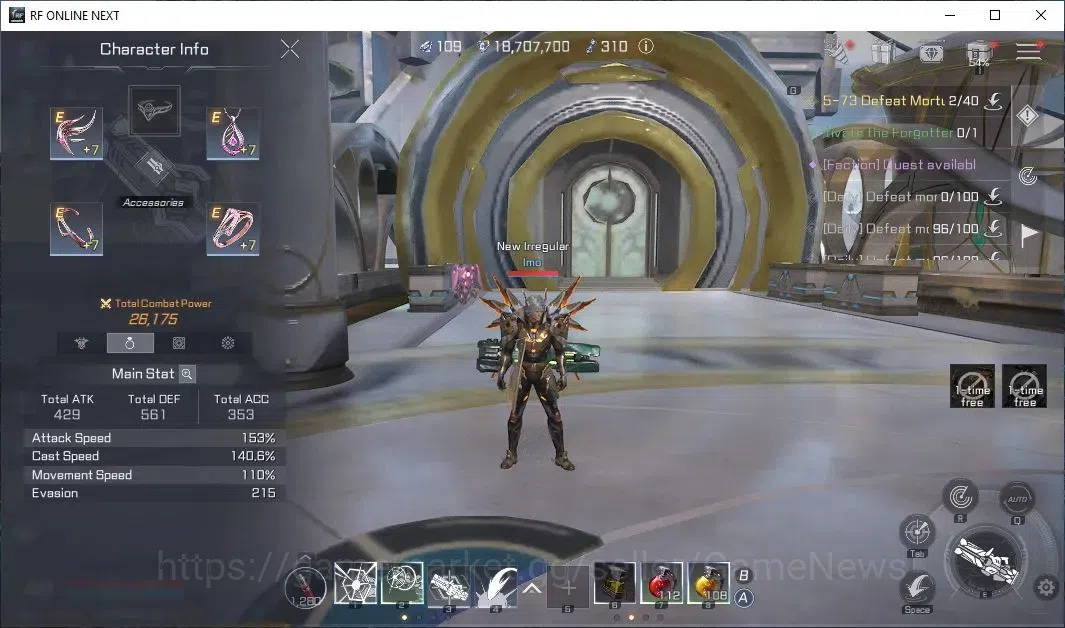 RF Online Next Accounts Starter Anka 1 | Lvl 48 | 109 Diamond + 26k CP + 1 image 7