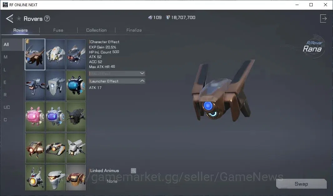 RF Online Next Accounts Starter Anka 1 | Lvl 48 | 109 Diamond + 26k CP + 1 image 9