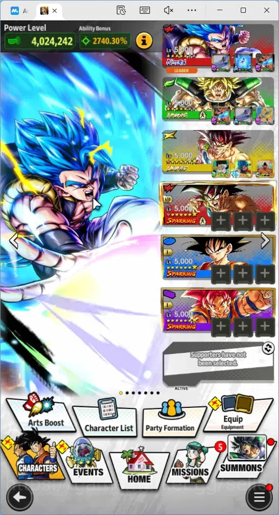 Dragon Ball Legends Accounts Global|Lvl 151|23.3M Total Power| 29K CC| 2 LR| 2  image 15