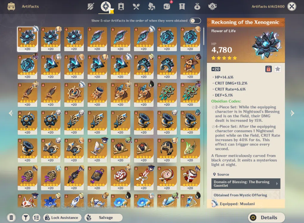 Genshin Impact Accounts ASIA|AR56|5Limited+5(*5Weapon)|ArlecchinoC1+sign,W image 12