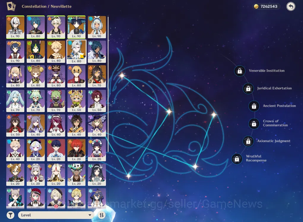 Genshin Impact Accounts ASIA|AR56|5Limited+5(*5Weapon)|ArlecchinoC1+sign,W image 16