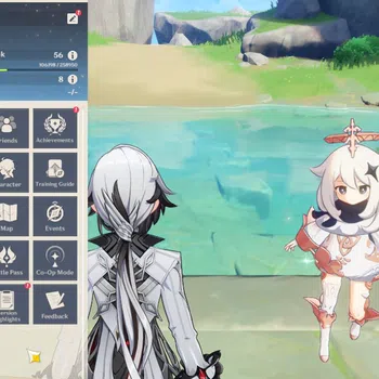 Genshin Impact Mid Game ASIA|AR56|5Limited+5(*5Weapon)|ArlecchinoC1+sign,W image 1