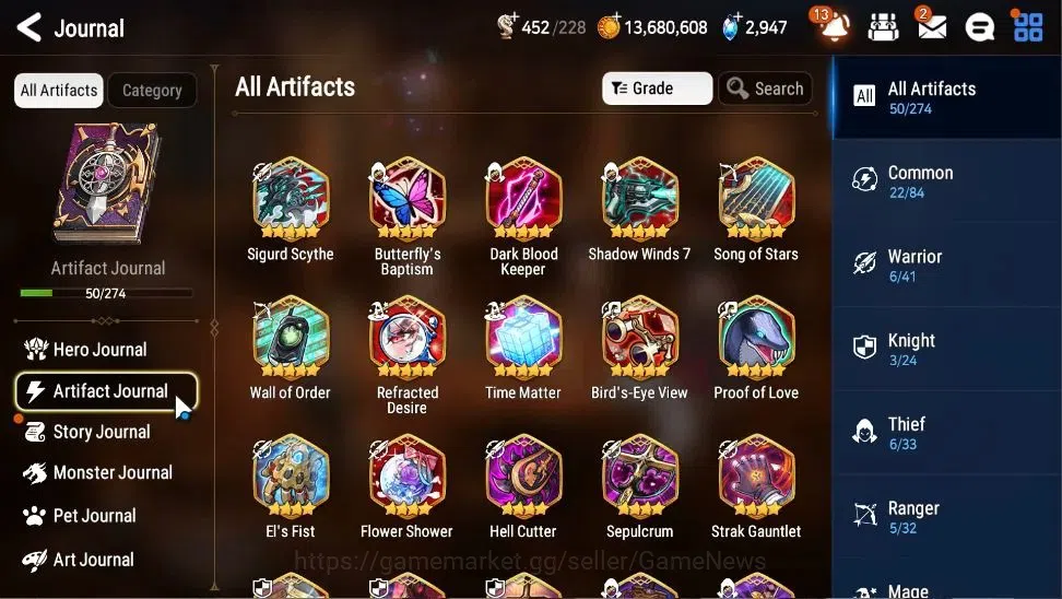 Epic Seven Accounts GLOBAL|UnVerif|3 ML(T Eidolon Kayron,D King Sharun image 6