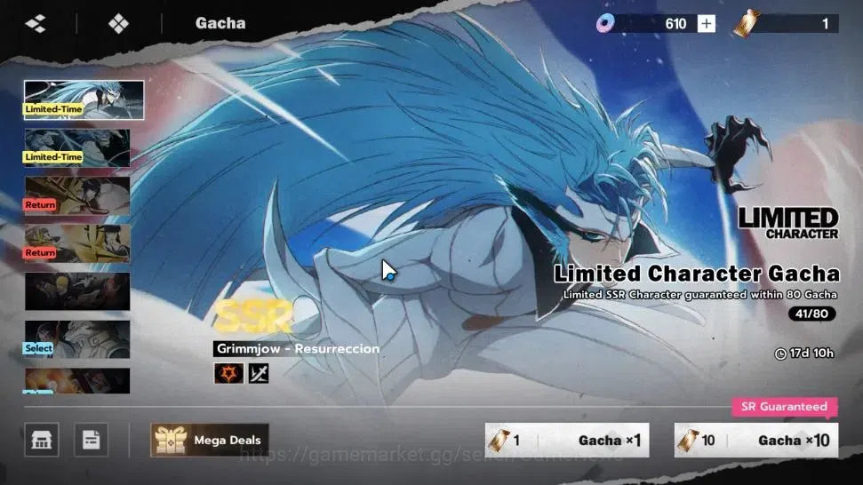 BLEACH: Soul Resonance Accounts A PLUS EU |Fresh Starter LV 3|2 SSR Sosuke Aizen, image 11