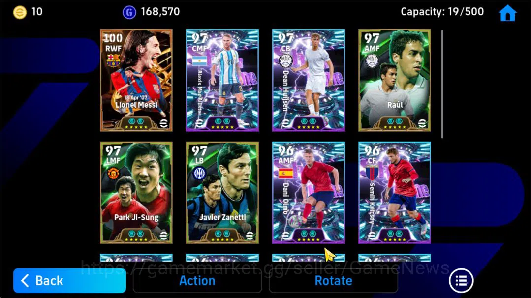eFootball Accounts Mobile|Big Time Lionel Messi(Momentum Dribbling,Bl image 8