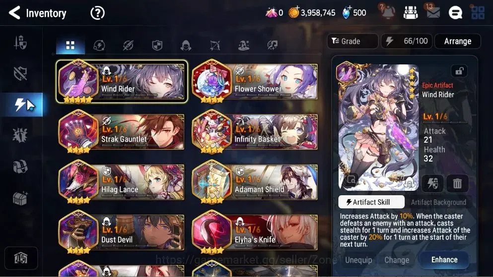 Epic Seven Accounts GLOBAL Unverif|New Era|2 ML(Har setti,Commander Pa image 11