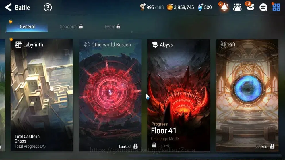 Epic Seven Accounts GLOBAL Unverif|New Era|2 ML(Har setti,Commander Pa image 16