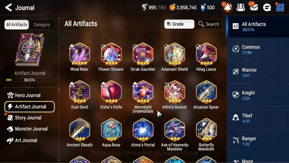 Epic Seven Accounts GLOBAL Unverif|New Era|2 ML(Har setti,Commander Pa image 8