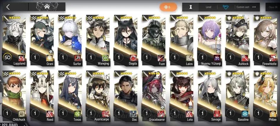 Arknights Accounts Lv 75|195 OP 28 Skin|29,6K Oru|9 Limited+Collab AV image 10