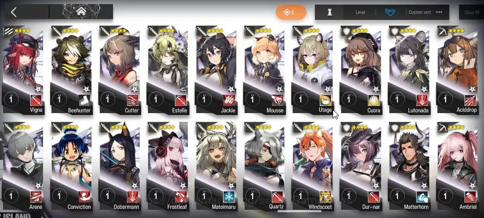 Arknights Accounts Lv 75|195 OP 28 Skin|29,6K Oru|9 Limited+Collab AV image 14