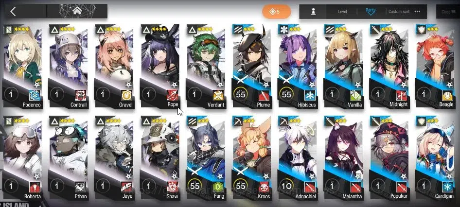 Arknights Accounts Lv 75|195 OP 28 Skin|29,6K Oru|9 Limited+Collab AV image 16