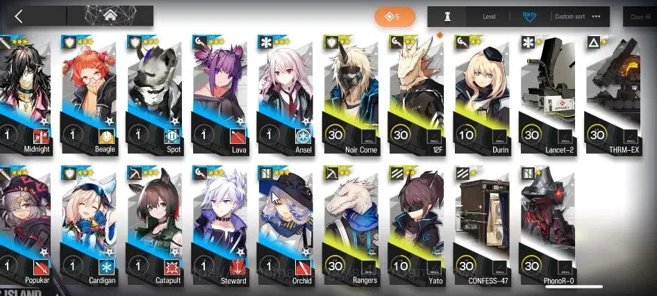Arknights Accounts Lv 75|195 OP 28 Skin|29,6K Oru|9 Limited+Collab AV image 17