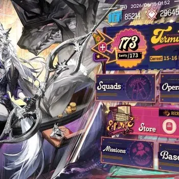 Arknights High-End Lv 75|195 OP 28 Skin|29,6K Oru|9 Limited+Collab AV image 1
