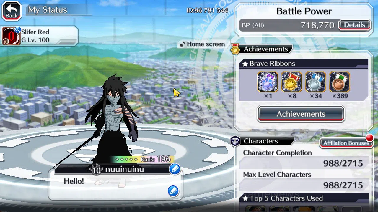 Bleach: Brave Souls Accounts Mid-Tier GBL 51K Orb|SoulRaper(Shunsui,Jushiro),Duo Crescent,Fierce Halibel,Toshiro,Gin,TYBW24 3