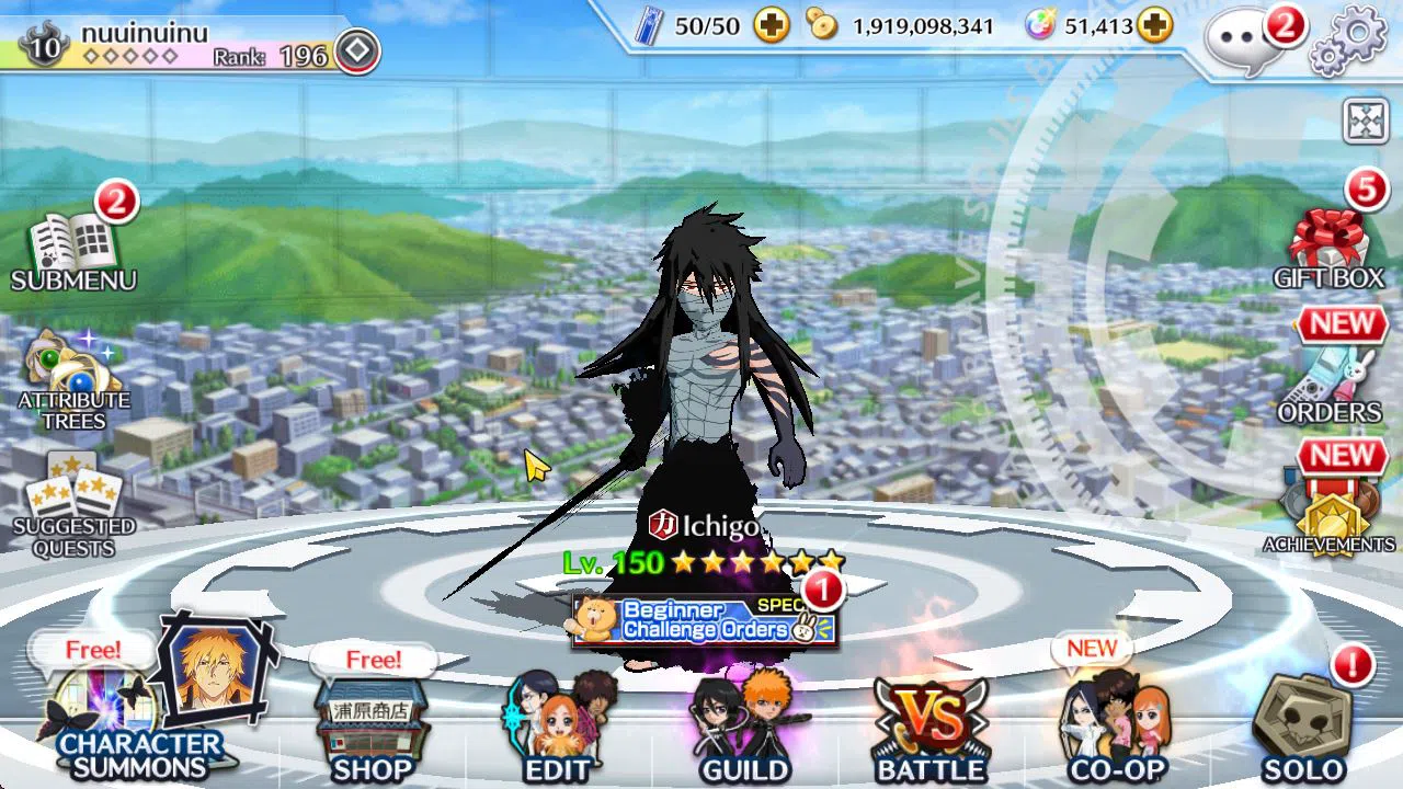 Bleach: Brave Souls Accounts Mid-Tier GBL 51K Orb|SoulRaper(Shunsui,Jushiro),Duo Crescent,Fierce Halibel,Toshiro,Gin,TYBW24 5