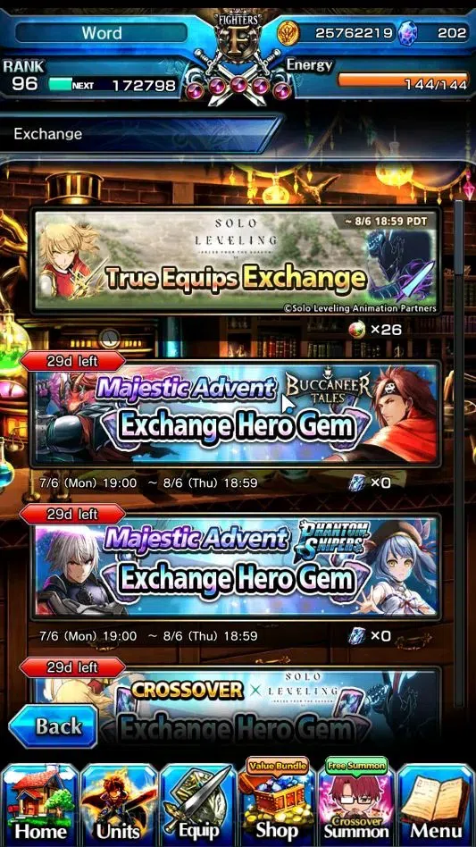 Grand Summoners Accounts End-Game Global|Rank 96|19 Ascend 8 9
