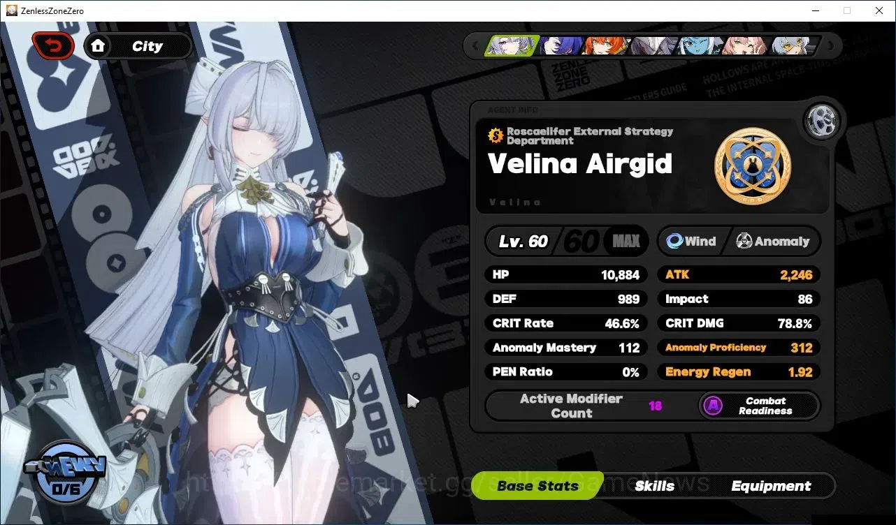 Zenless Zone Zero Accounts Starter ASIA|IK 51|4 Limited(PyroisM2)+Sign,Velina,Promei,Orphie&Magnus|3 12