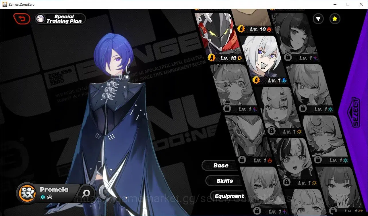Zenless Zone Zero Accounts Starter ASIA|IK 51|4 Limited(PyroisM2)+Sign,Velina,Promei,Orphie&Magnus|3 7