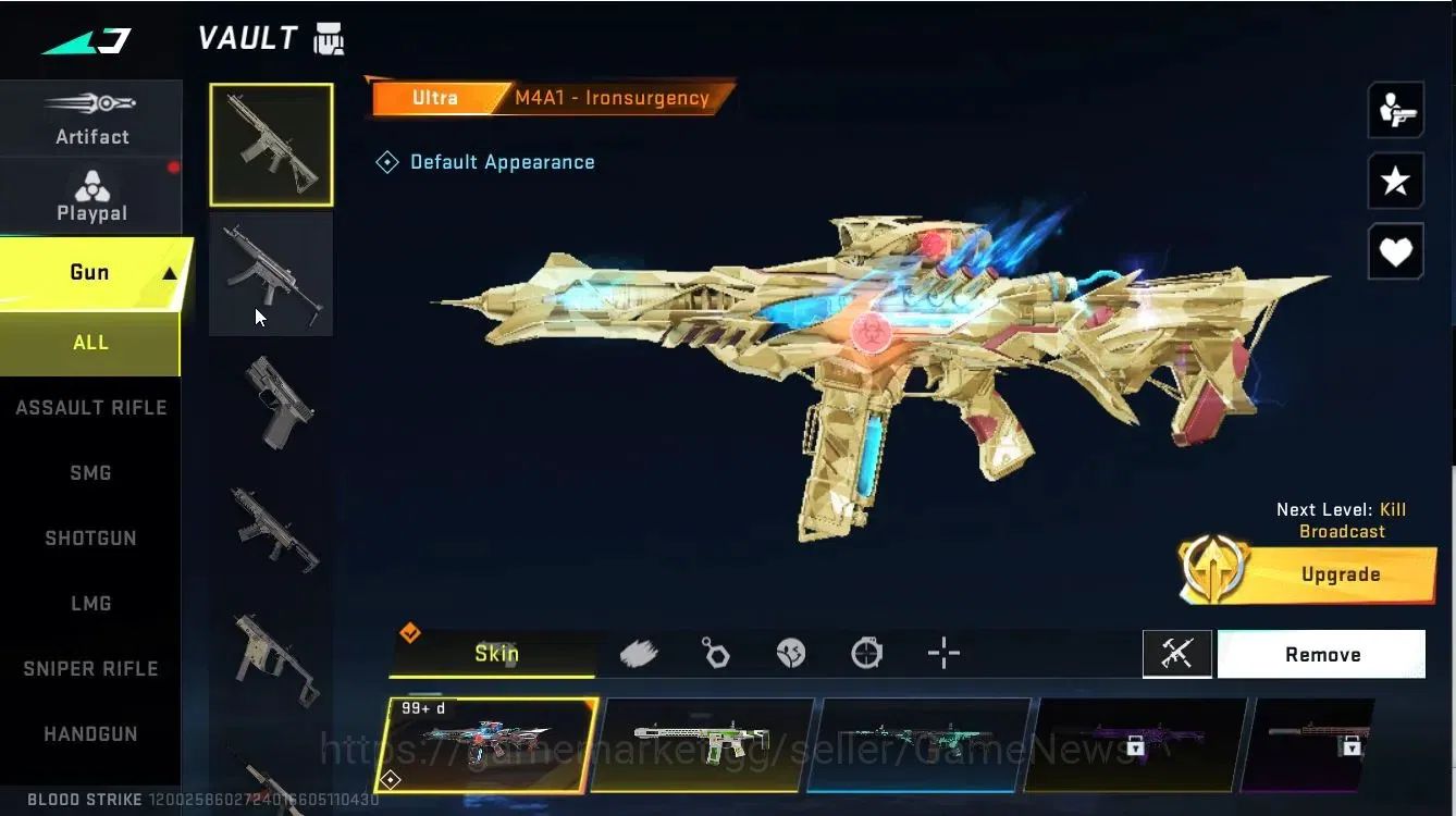 Blood Strike Accounts ASIA|22 ULTRA SYCTHE-Luna Slash+[ZERO,VOLT,RAN,VAL image 17