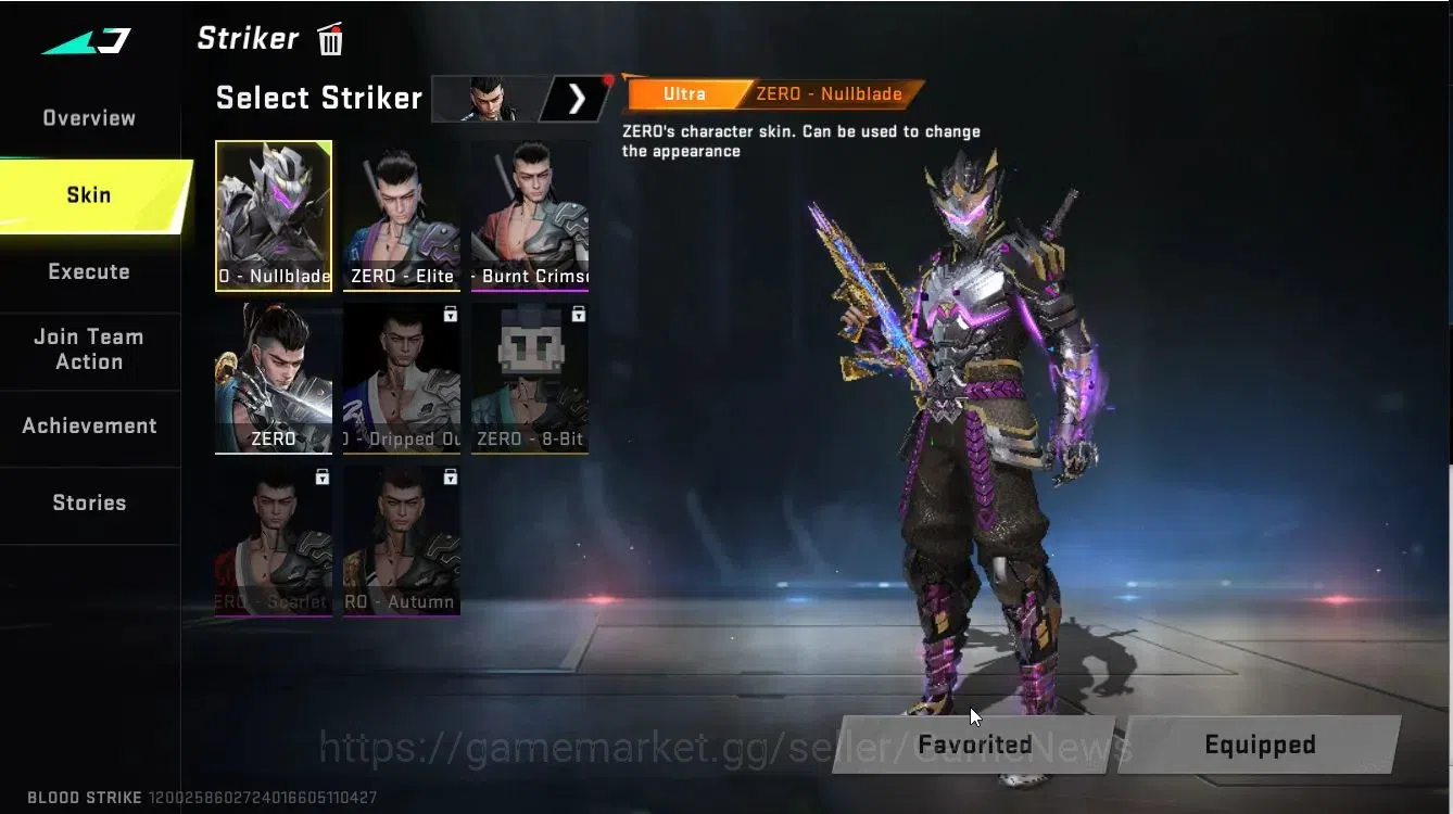 Blood Strike Accounts ASIA|22 ULTRA SYCTHE-Luna Slash+[ZERO,VOLT,RAN,VAL image 4