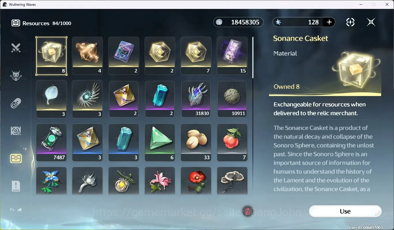 Wuthering Waves Accounts EU|UL 49|Rank 5|1 Char Limited [Lucy RC6 + Sign],R image 12