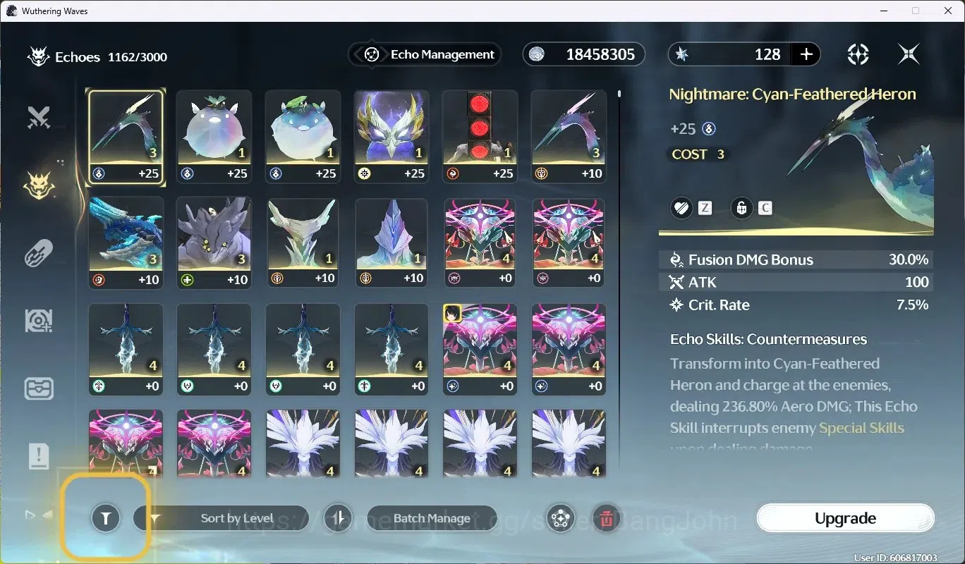 Wuthering Waves Accounts EU|UL 49|Rank 5|1 Char Limited [Lucy RC6 + Sign],R image 9