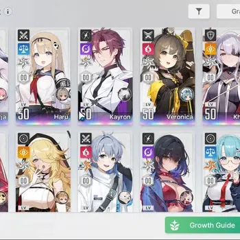 Chaos Zero Nightmare Accounts GLOBAL Lv 45|1K Crystals|8 SSR[Narja,Khalipe,Vero,MeiLin,KayronM1,Haru,Etc]|10 SR(Tressa