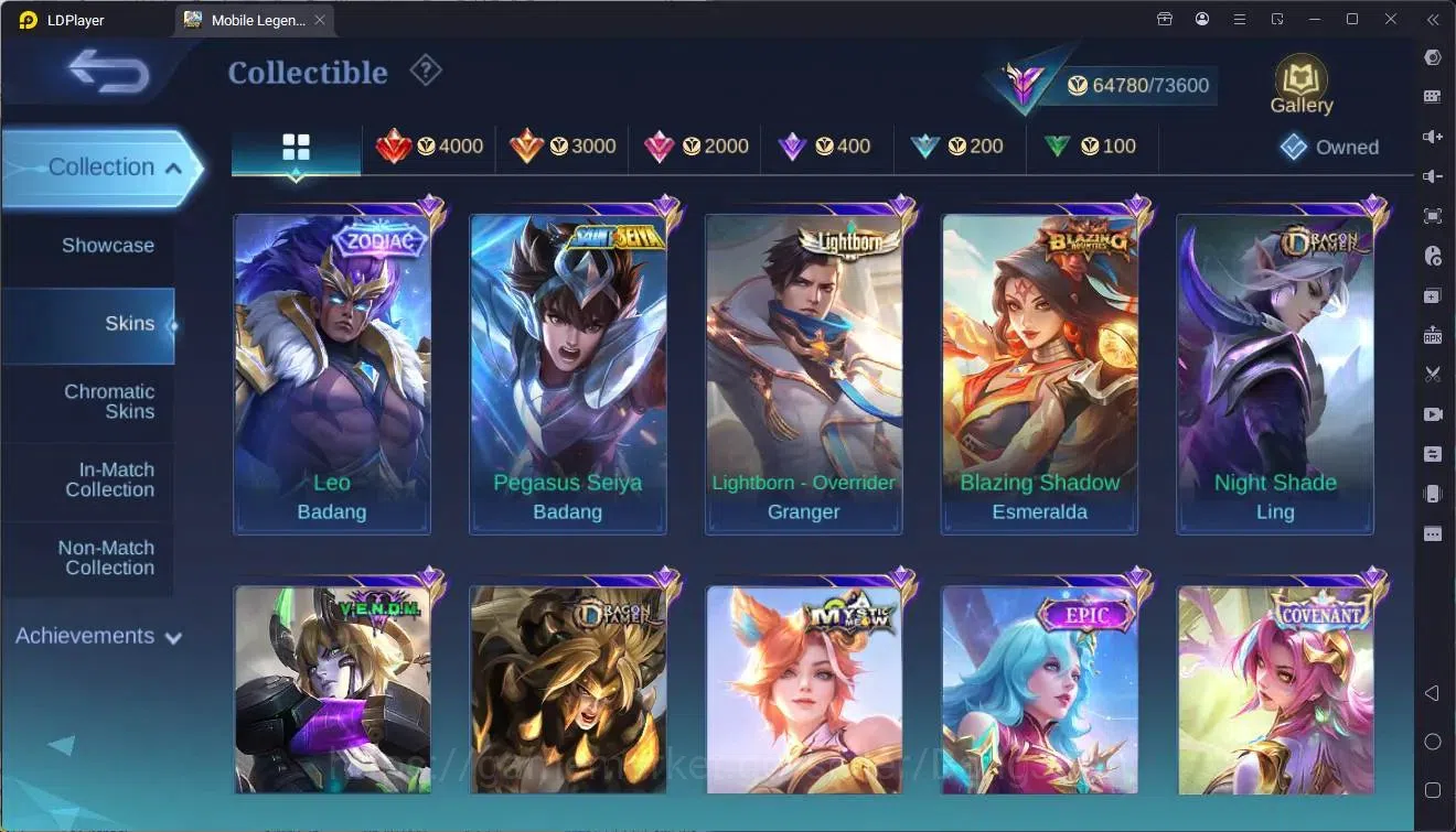 Mobile Legends: Bang Bang Accounts Global |Hero 131| Skin 248|Renowned| Naruto suyou| image 11