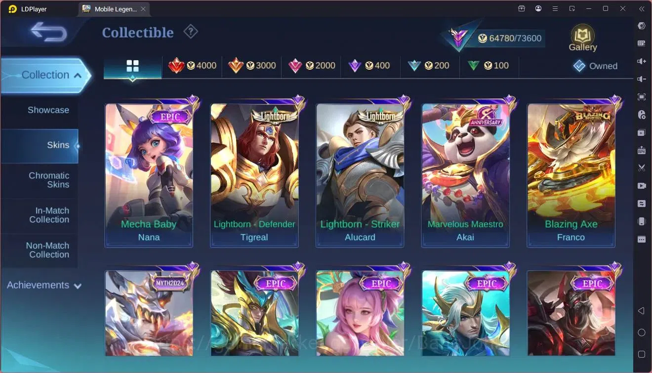 Mobile Legends: Bang Bang Accounts Global |Hero 131| Skin 248|Renowned| Naruto suyou| image 16