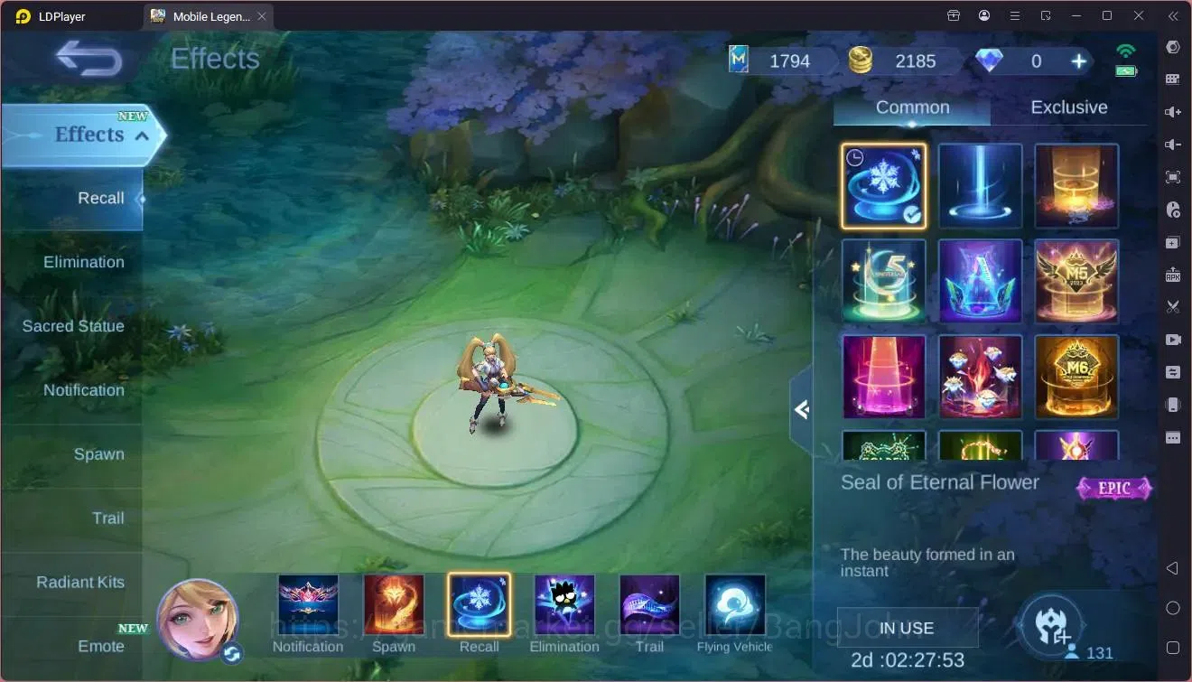 Mobile Legends: Bang Bang Accounts Global |Hero 131| Skin 248|Renowned| Naruto suyou| image 20
