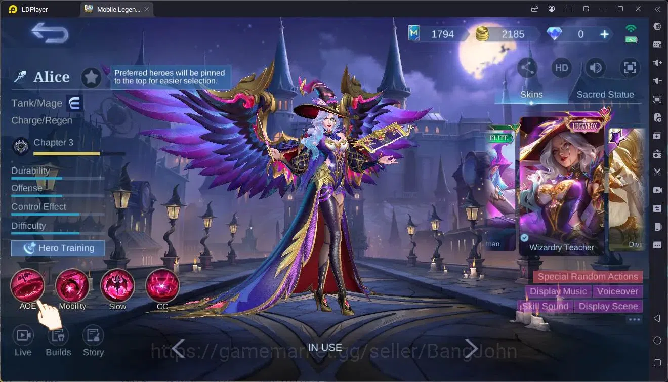 Mobile Legends: Bang Bang Accounts Global |Hero 131| Skin 248|Renowned| Naruto suyou| image 5