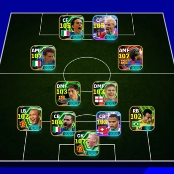 eFootball Accounts High-End Yamal 107| Baggio 107| Inzaghi 105| Bonucci 106| Schmeichel 107| Ekitike 105| Gerrard 103