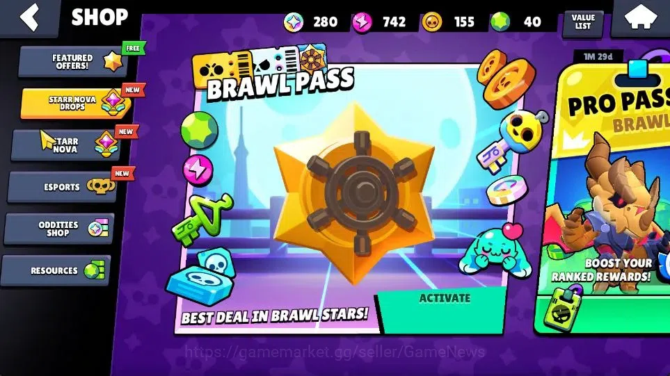 Brawl Stars Accounts 1159 Trophy|17 Brawlers 1 Max Lv [Nita]|1 Mythic [ image 7
