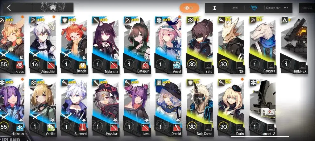 Arknights Accounts Lv 48| 93 OP+5 Skin | 100K Orundum 37 Originium |  image 13
