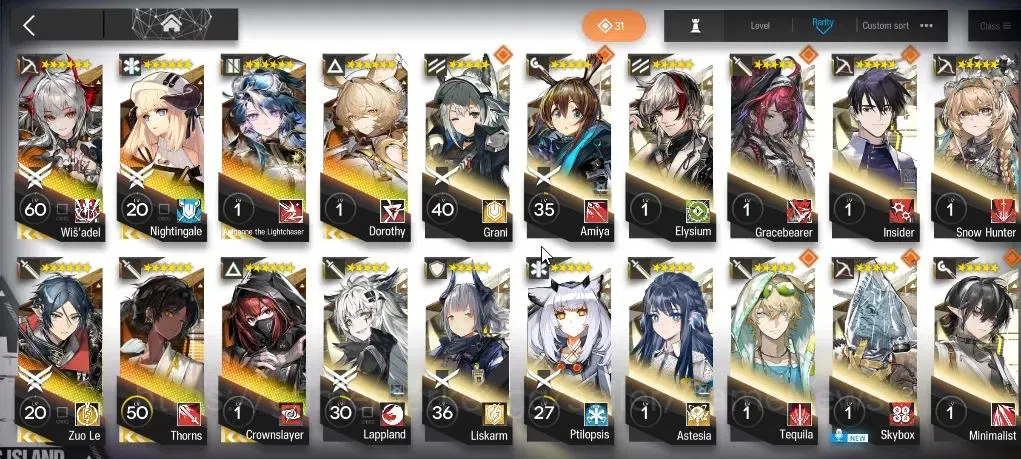 Arknights Accounts Lv 48| 93 OP+5 Skin | 100K Orundum 37 Originium |  image 9