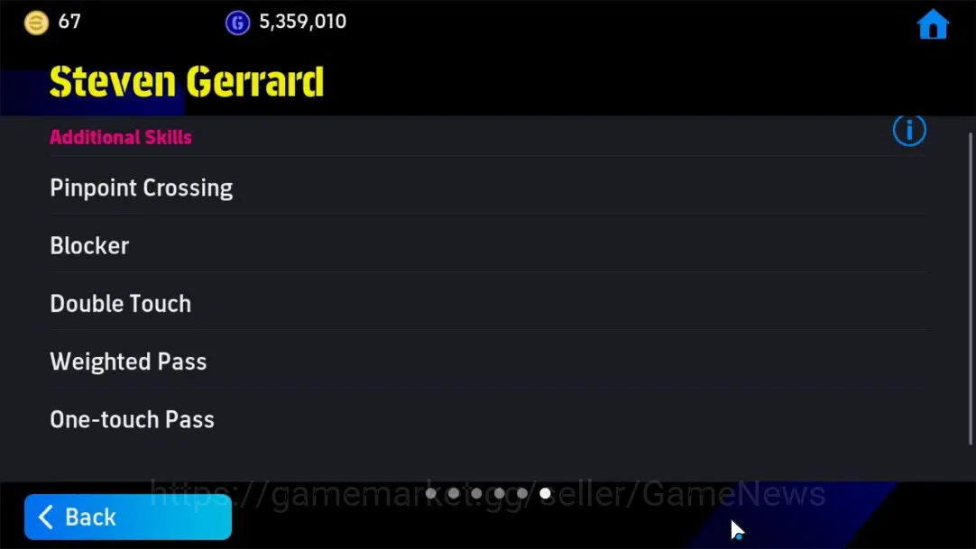 eFootball Accounts Android|Epic Steven Gerrard,Gabriel Batistuta,Hide image 14