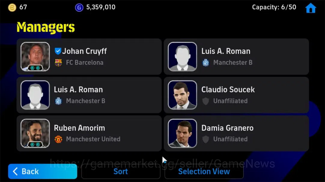 eFootball Accounts Android|Epic Steven Gerrard,Gabriel Batistuta,Hide image 4